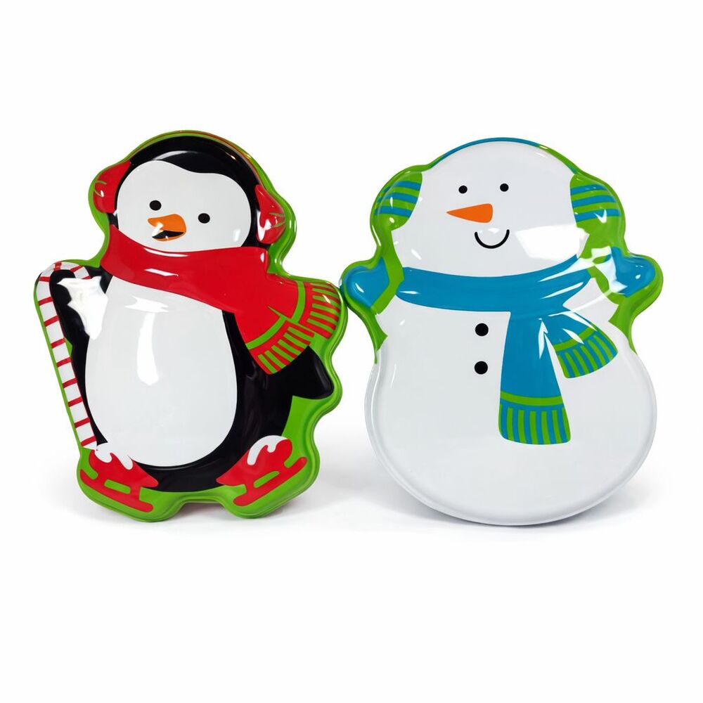 Lot of 2 - 2015 Christmas Gift Box 8.9" x 7.24" x 1.77" & 8.94" x 7.04" x 1.77"